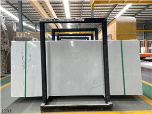Yugoslavia White Marble Bianco Polaris Classic Slab In China