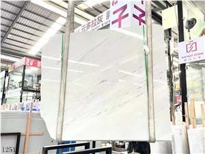 Yugoslavia White Marble Bianco Polaris Classic Slab In China