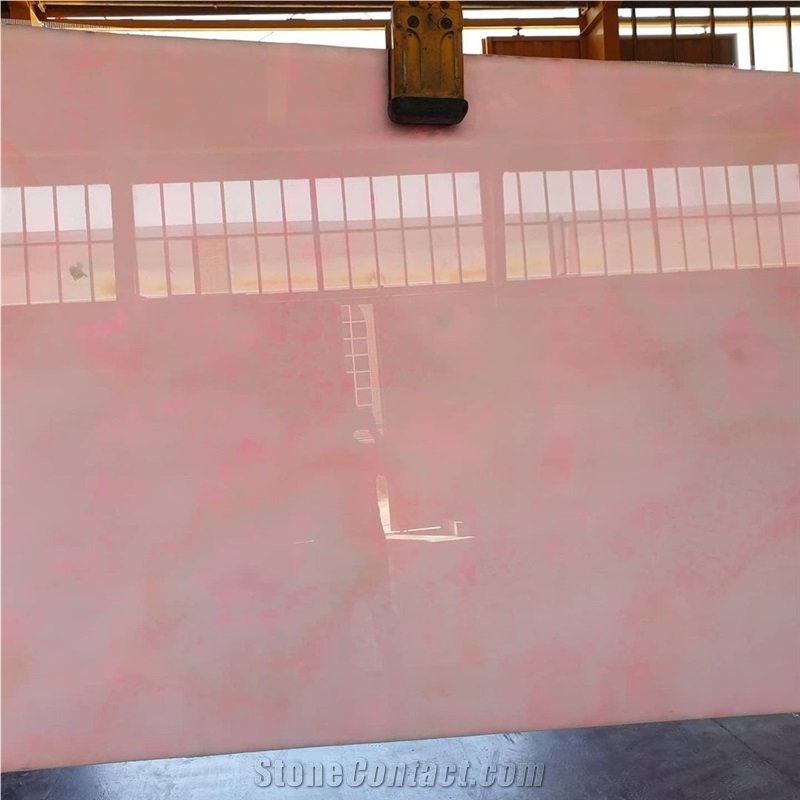 Pink Onyx Block, Iran Pink Onyx
