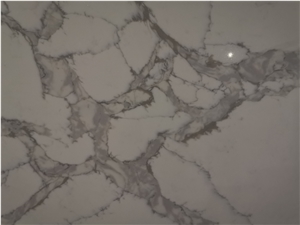 2022 Best Sale Calacatta Fred Quartz Slab Artificial Stone