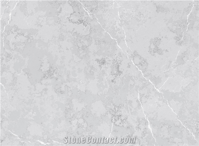 Allen Grey Artificial Quartz Stone Kitchen Countertops