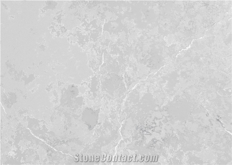 Allen Grey Artificial Quartz Stone Kitchen Countertops