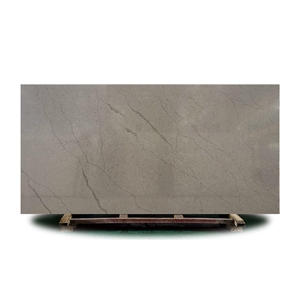 Artificial Quartz Exotic Grey Stone Slabs And Tiles