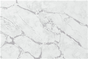 Artificial Stone Quartz White Kitchen Countertop