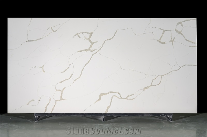 Calacatta Series London White Quartz Big Slab