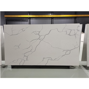Calacatta Series London White Quartz Big Slab