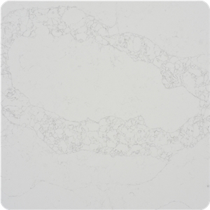 Elegant White Moon Artificial Quartz Slabs And Tiles