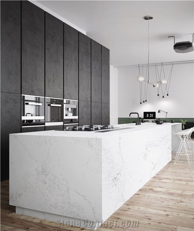 Empira White Pre Cut To Size Quartz Countertops