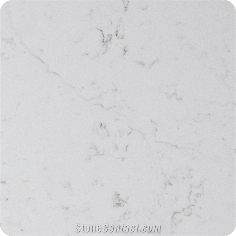 Factory Price Ocean Carrara Quartz Slab For Bedroom