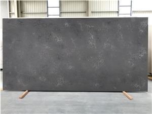 Manufacturer Metro Concrete Quartz Slab For Bathroom