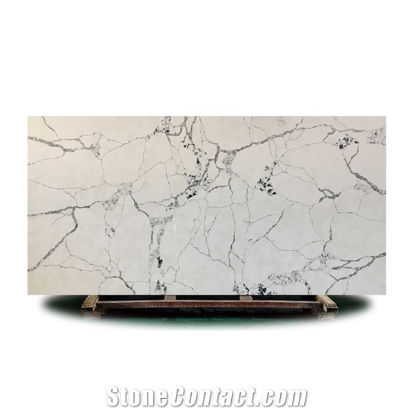 Marble Look Artificial Slab Quartz Stone