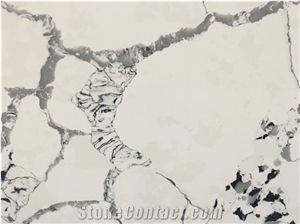Marble Look Artificial Slab Quartz Stone