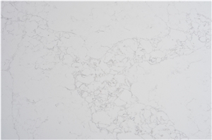 Moon Calacatta Artificial Stone Quartz Slab For Bathroom