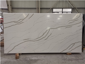 Popular Product Calacatta 5013 Artificial Quartz Stone