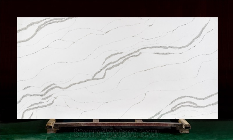Popular Product Calacatta 5013 Artificial Quartz Stone