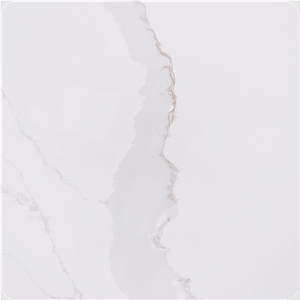 Strong Practicality Calacatta Series Unique Quartz Big Slab
