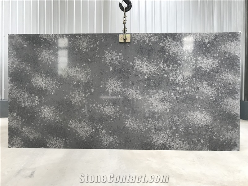 Tropic Grey Quartz Stone M2 Price Quartz Stone Slab