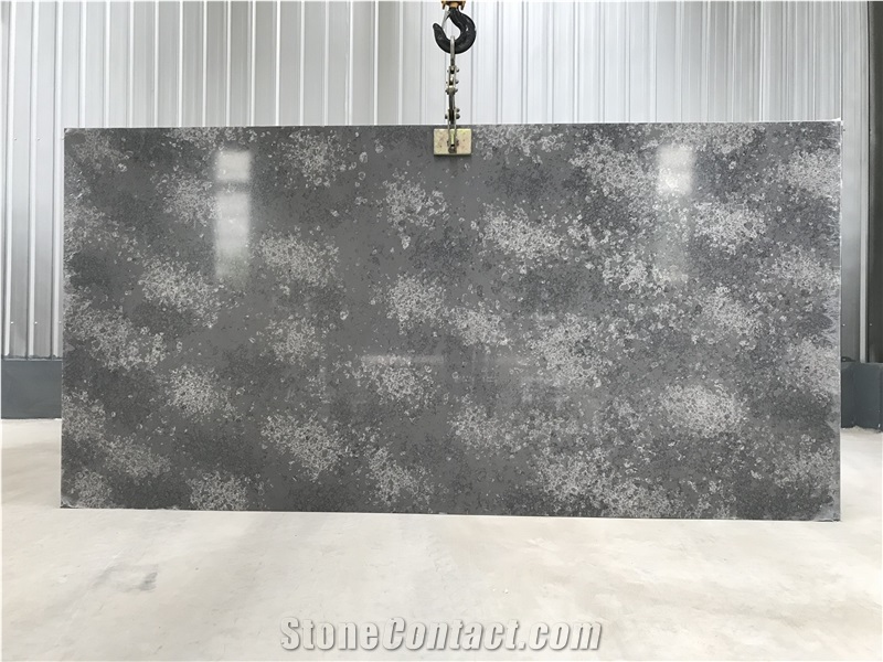 Tropic Grey Quartz Stone M2 Price Quartz Stone Slab