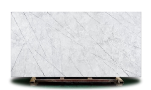 White Quartz Stone Countertop For Kitchen