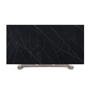 Wholesale Artificial Stone Quartz Slab Black Wall Panels