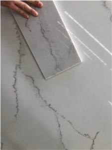 Wholesale Calacatta Series Wave Quartz Big Slab
