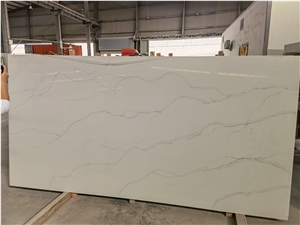 Wholesale Calacatta Series Wave Quartz Big Slab
