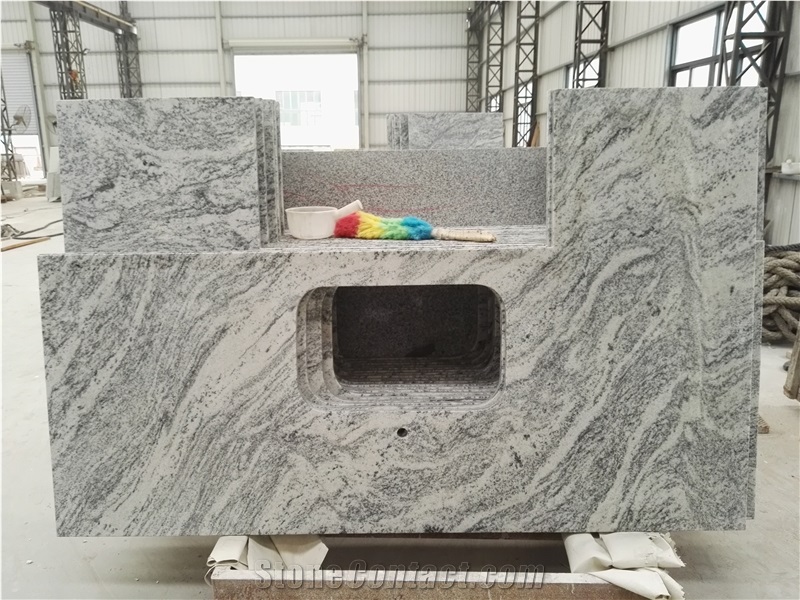 Beautiful Natural Stone Viscount White Granite Slabs