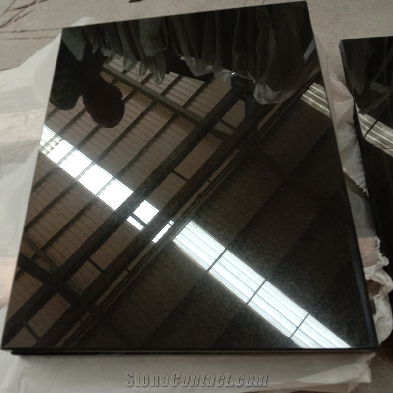 Cut To Size Chinese Price Black Granite Slabs Countertop