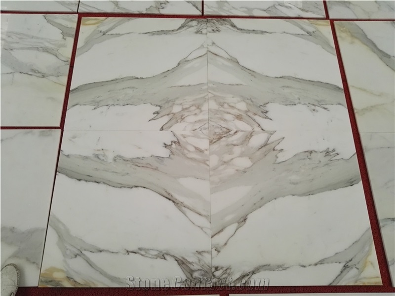 First Class Performance Calacatta Gold Marble Slab Tiles