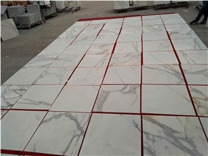 First Class Performance Calacatta Gold Marble Slab Tiles