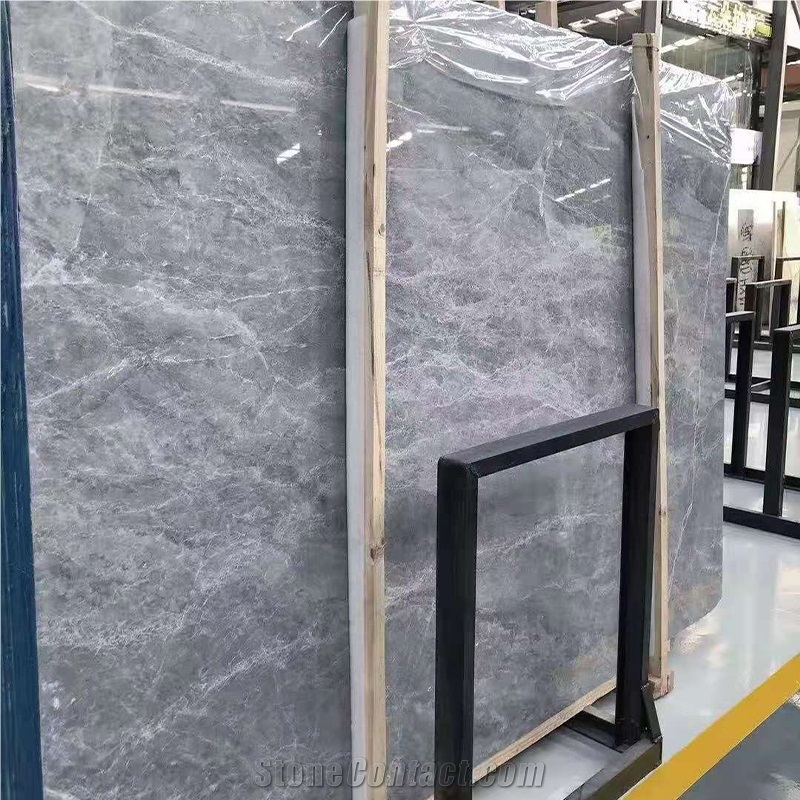 Hermas Grey Marble Interior Polished Floor And Wall Tiles