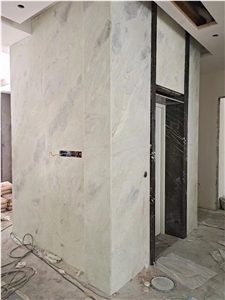 Luxury Slab Natural Stone Blue Color Blue Sky For Wall