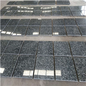 Modern Design Polished Black Granite Kitchen Countertop