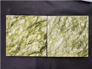 New Design Natural Stone Green Marble Slab Kitchen Slab Tile