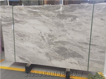 Popular Polished Stone Elba Grey Marble Slabs