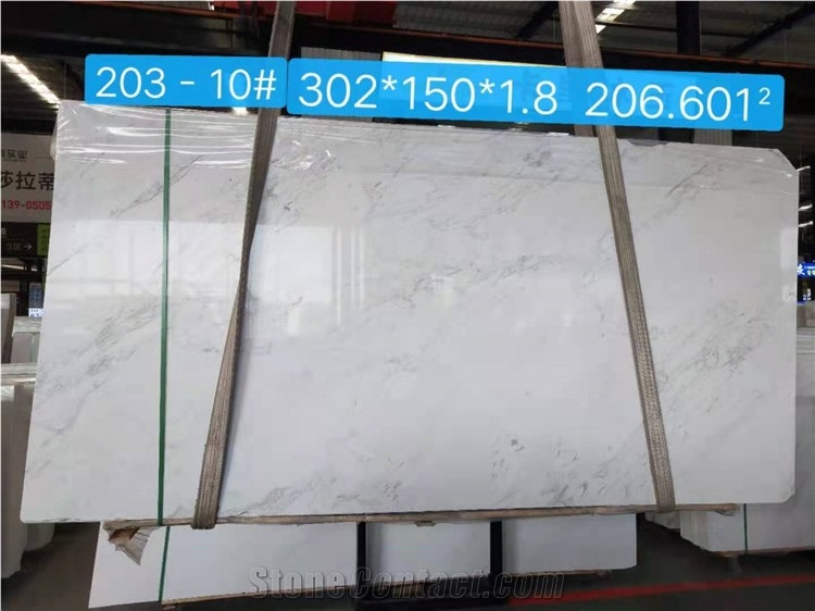 Super Good Quality  Ariston White Marble Big Slabs Tiles