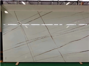 Nano Glass Panel Calacatta Gold Marble Look Super Quality Nano Glass Panel Calacatta Gold Marble Look Super Quality