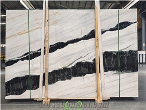 China Panda White Marble Polishing Tiles And Slabs
