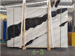 China Panda White Marble Tiles,Dalmata Marble Slabs
