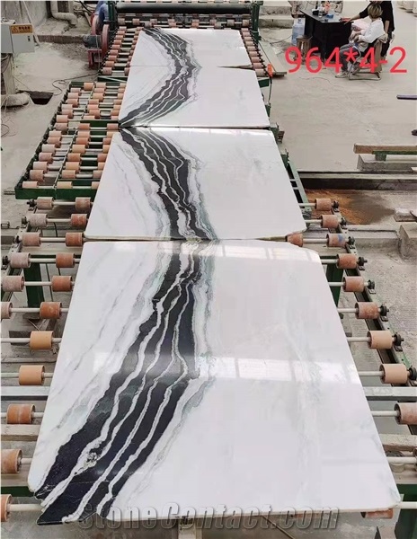 China Sonal White Marble Tiles Slabs,China Panda White Slab