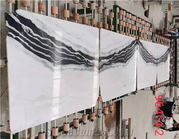 China Sonal White Marble Tiles Slabs,China Panda White Slab