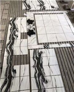 China Sonal White Marble Tiles Slabs,China Panda White Slab