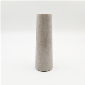 Cinderella Grey Marble Stone Home Hotel Decor Flower Vase