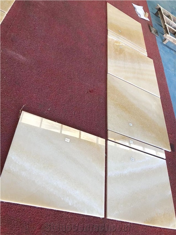 Honey Onyx Backlit Stone Wall Tiles