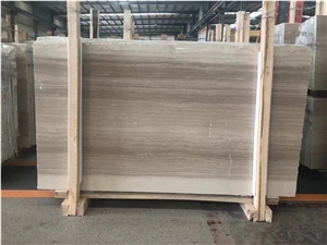 Italian Beige Color Wooden Marble Serpeggiante