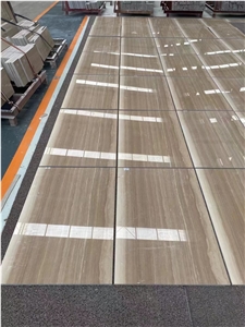 Italian Beige Color Wooden Marble Serpeggiante