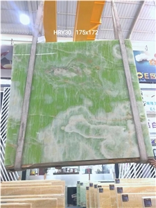 Natural Light Green Onyx Stone Backlit Tiles