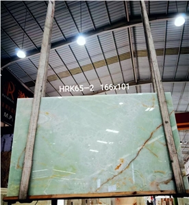 Natural Light Green Onyx Stone Backlit Tiles