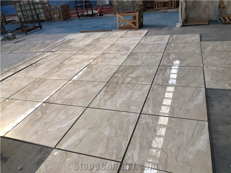 Turkey Diana Beige Marble Color Flooring Tiles