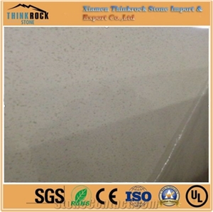 Artificial Beige Quartz Stone Slabs & Tiles
